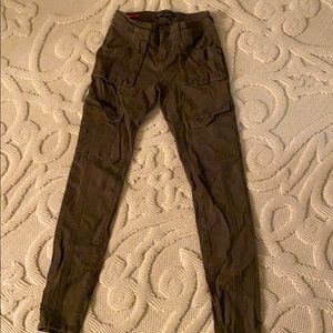 NWOT military green cargo pants